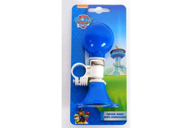 Fahrradhornpfotenpatrouille 13 cm blau