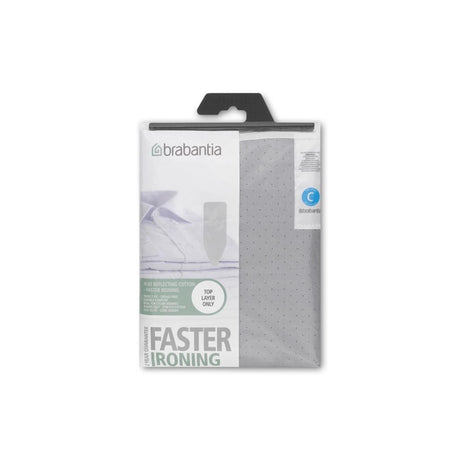 Brabantia-Abdeckung 124x45 metallic c
