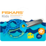 Creativ Company Fiskars Kinderschere mit Tiermotiv, Fisch, L: 13 cm, 1 Stück