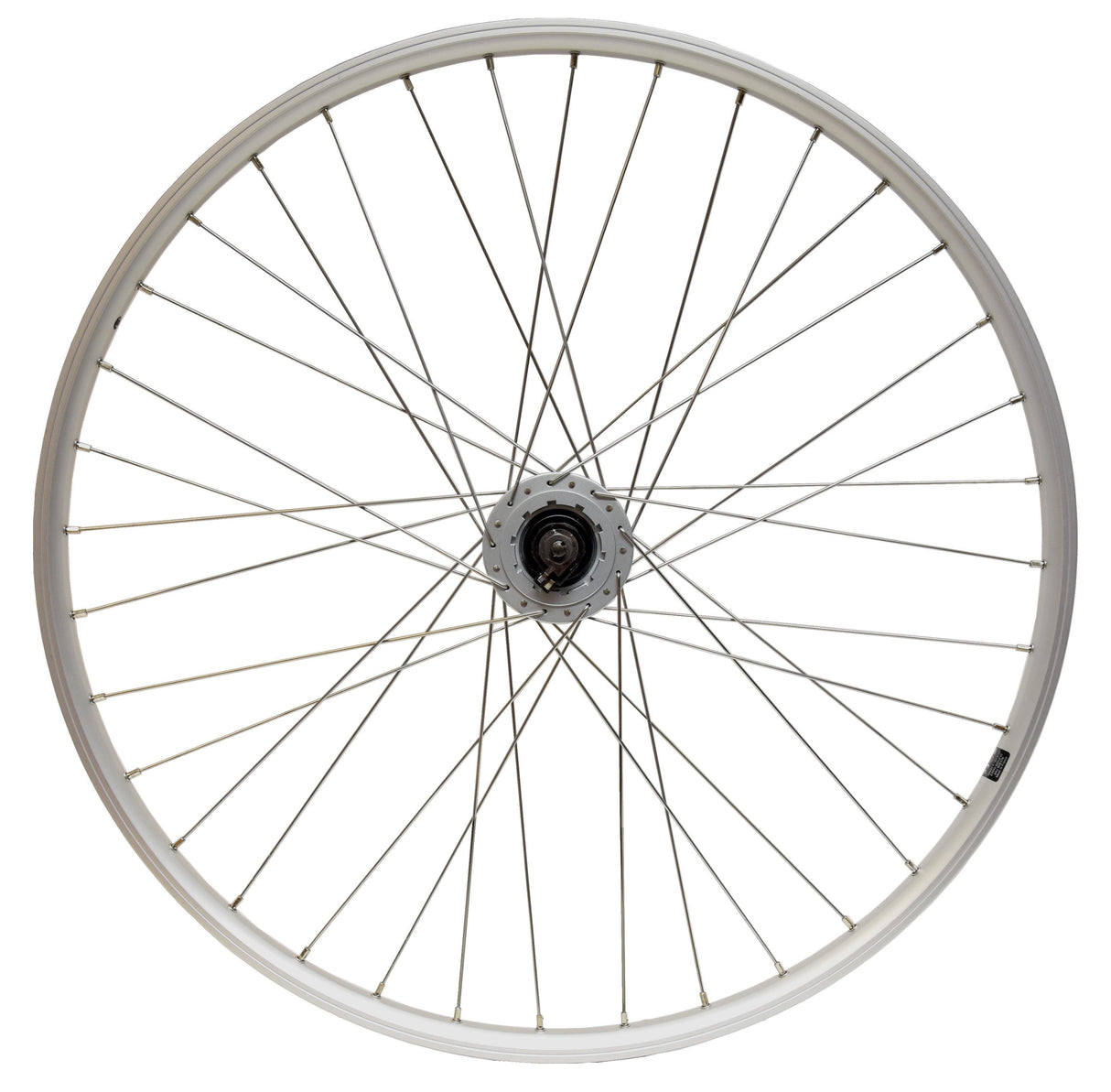Shimano cordo voorwiel 28 21-622 nexus rollerbrake dynamo 2,4w zilver