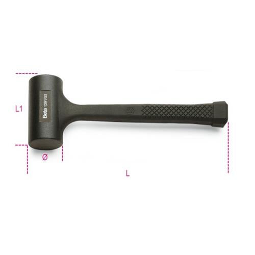 Beta rückstoßfreier Hammer 1391 35