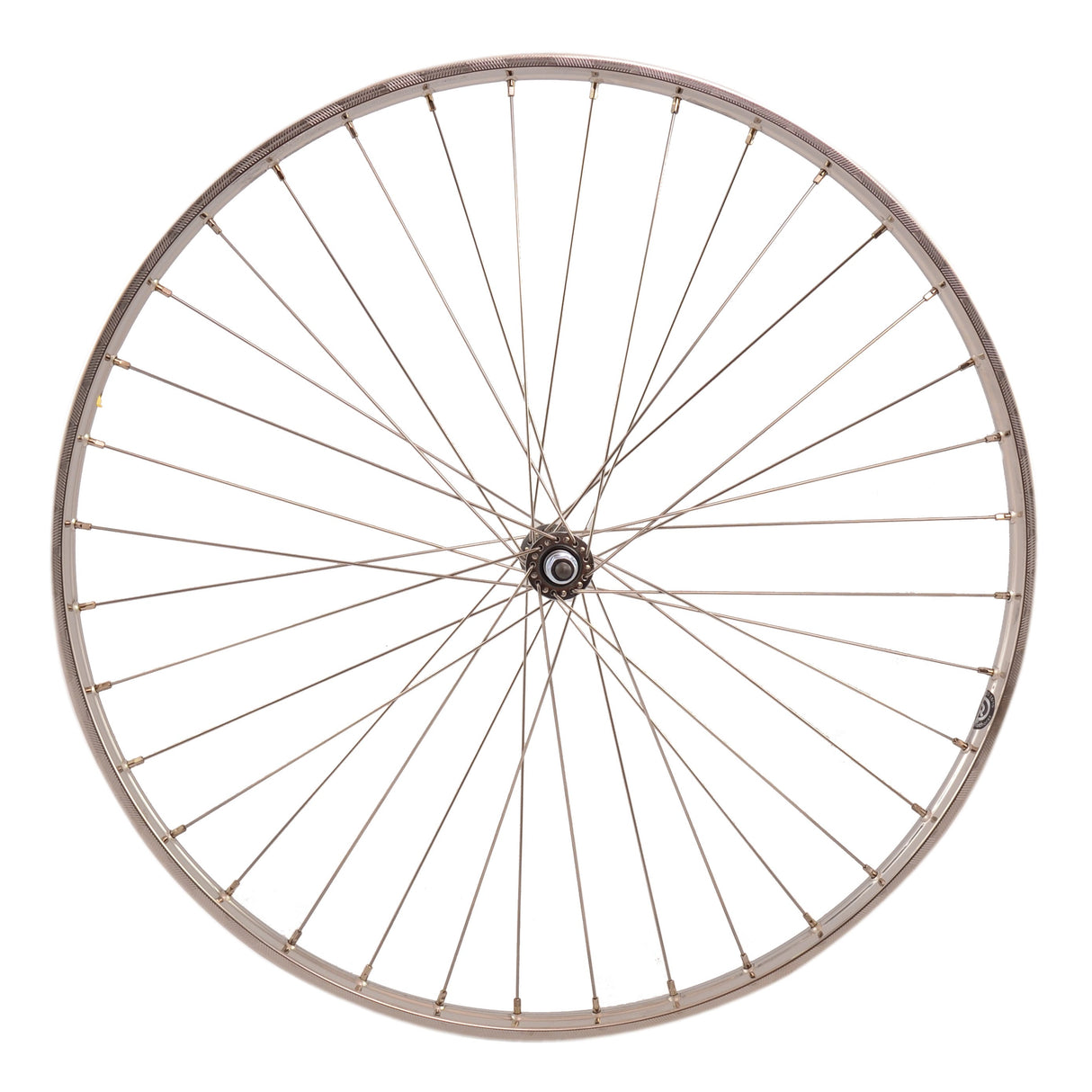 Sunrace cordo achterwiel 28 19-622 naaf freewheel vaste as rvs spaak zilver