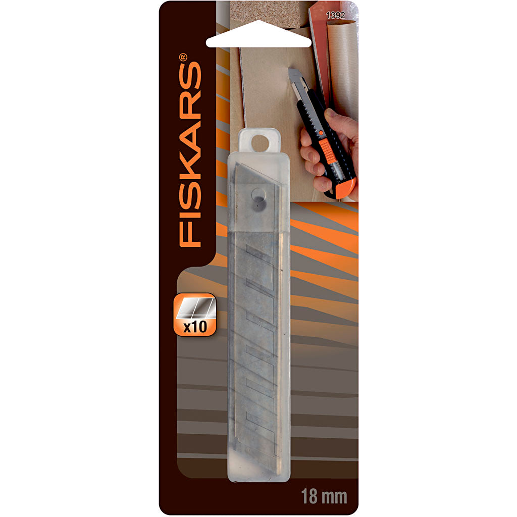 Fiskars Ersatzklinge, B: 18 mm, 10 Stück 1 Box