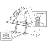 Shimano BR-RS505 Bremssattelschrauben 30 mm