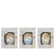 Decoris kerstbal mijn eerste kerst ø10cm glas 3 assorti