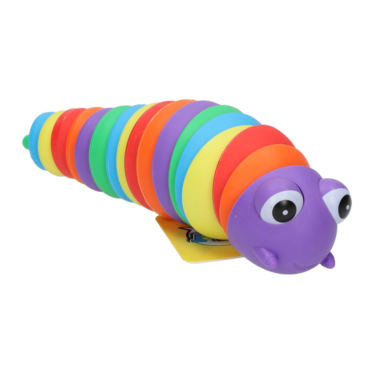 Speelgoedrups in regenboogkleuren - 18cm