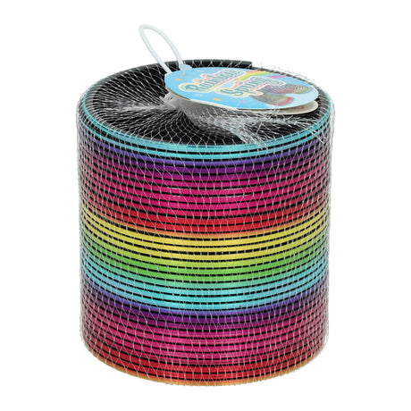 Trapveer in regenboogkleuren - 10cm