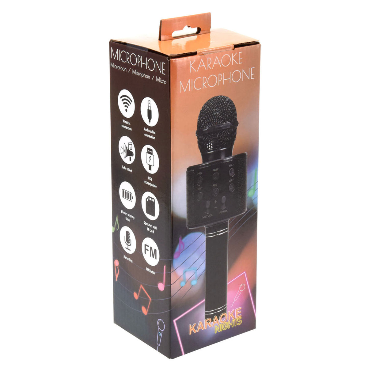 Oplaadbare microfoon met usb aansluiting