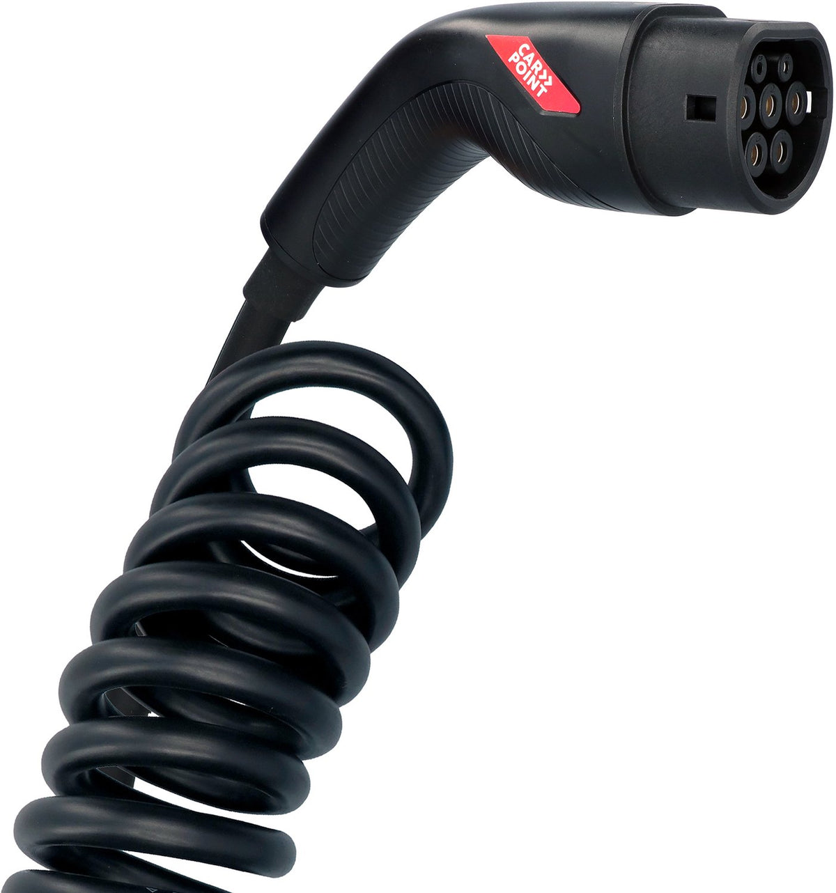 Carpoint Spiralladekabel Elektroauto Typ2>2 32a 3ph 6 Meter