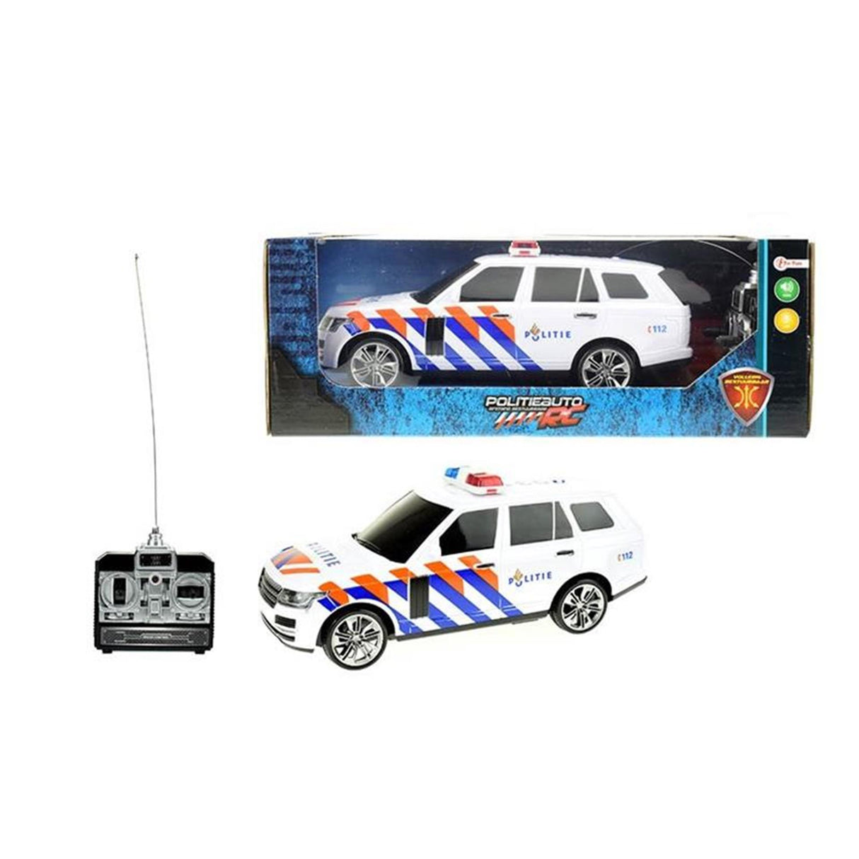 Toi-toys Toi Toys Polizeiauto RC mit Lichtsound
