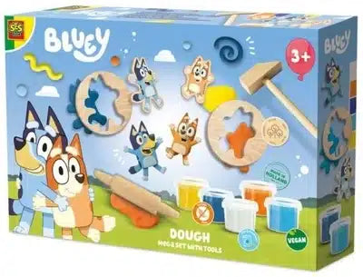 Ses bluey mega klei set met gereedschap