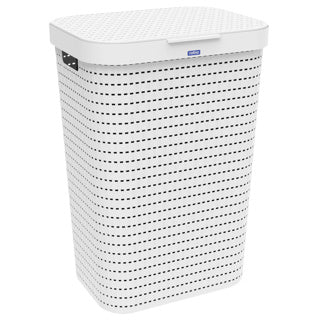 Rotho Country Wäschesammler 55l weiß
