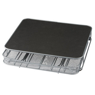 Andere Marken Kaffeemaschine Standard mit Kapselhalter 32x29x6 cm Metall schwarz silber