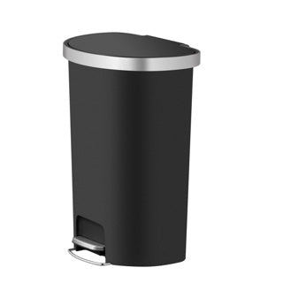 Eko Hana Treteimer 55l schwarz mit integrierten Rädern