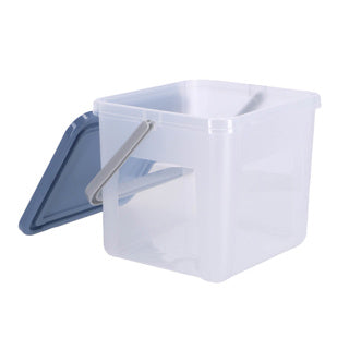 Rotho Waschpulverbox 4,5l Horizontblau transparent