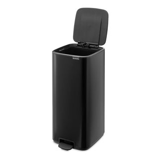 Brabantia Bo Treteimer – 30 Liter – mattschwarz