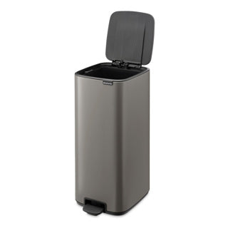 Brabantia Bo Treteimer – 30 Liter – Platin