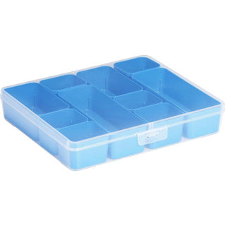 Sunware q-line Aufbewahrungsbox mit 10 Behältern 3,6l | 2 Stk