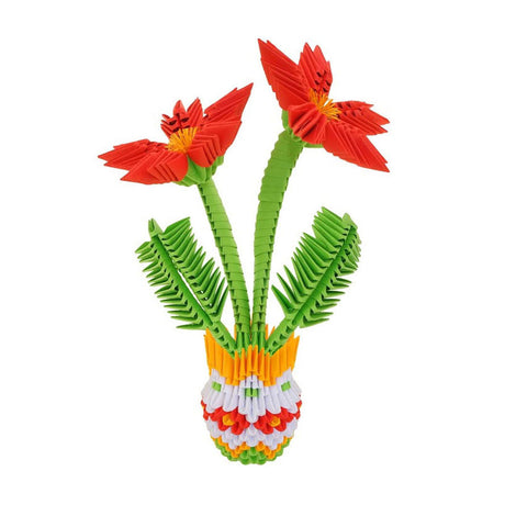 Alexander Toys Origami 3D - Blumenvase, 554-tlg.