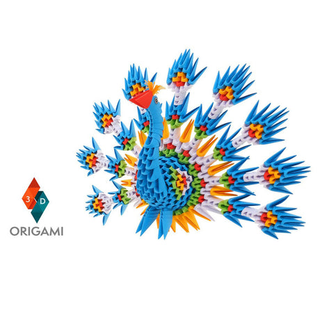 Alexander Toys Origami 3D - Pfau, 549 Stück.