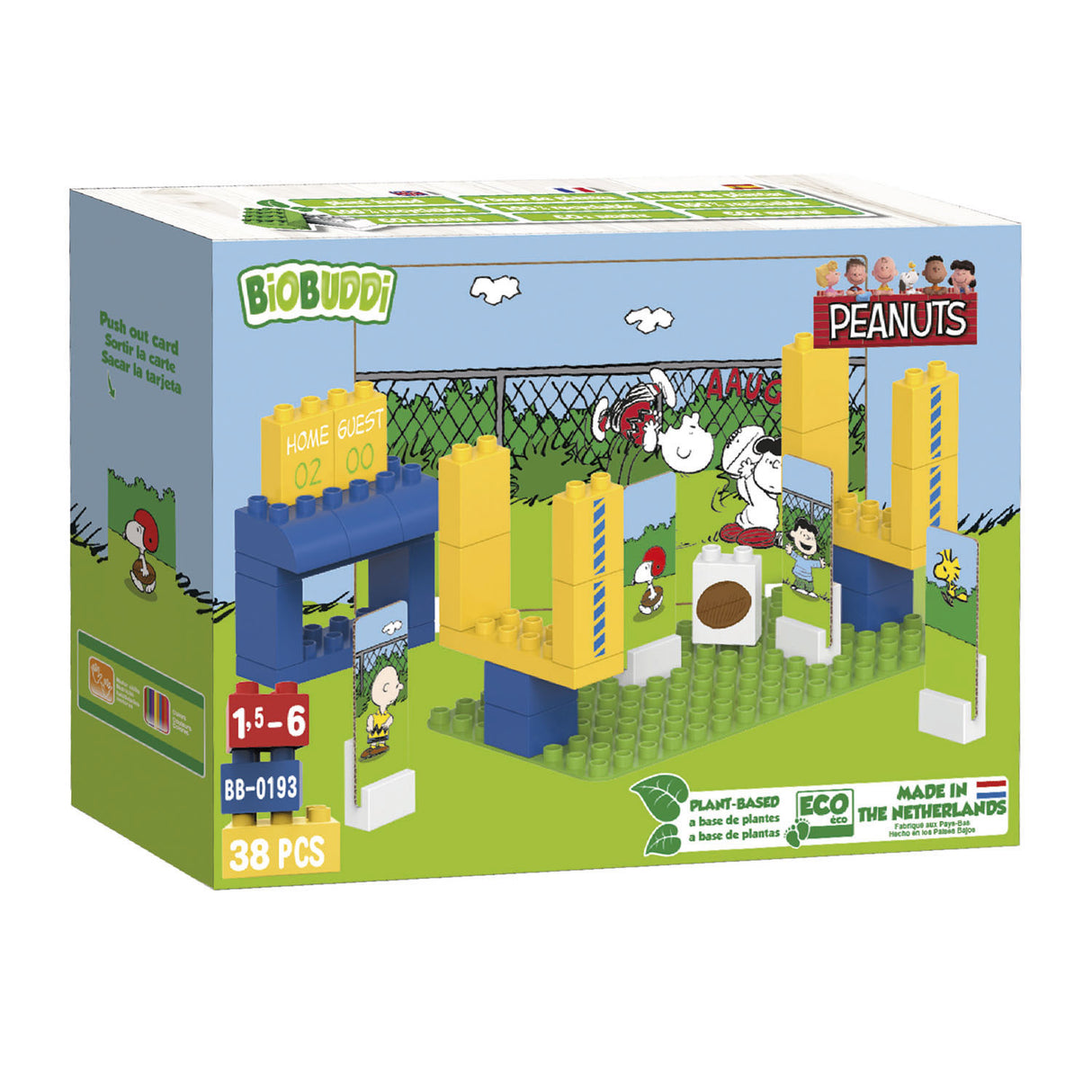 Biobuddi Snoopy - Amerikanischer Fußball, 38dlg.