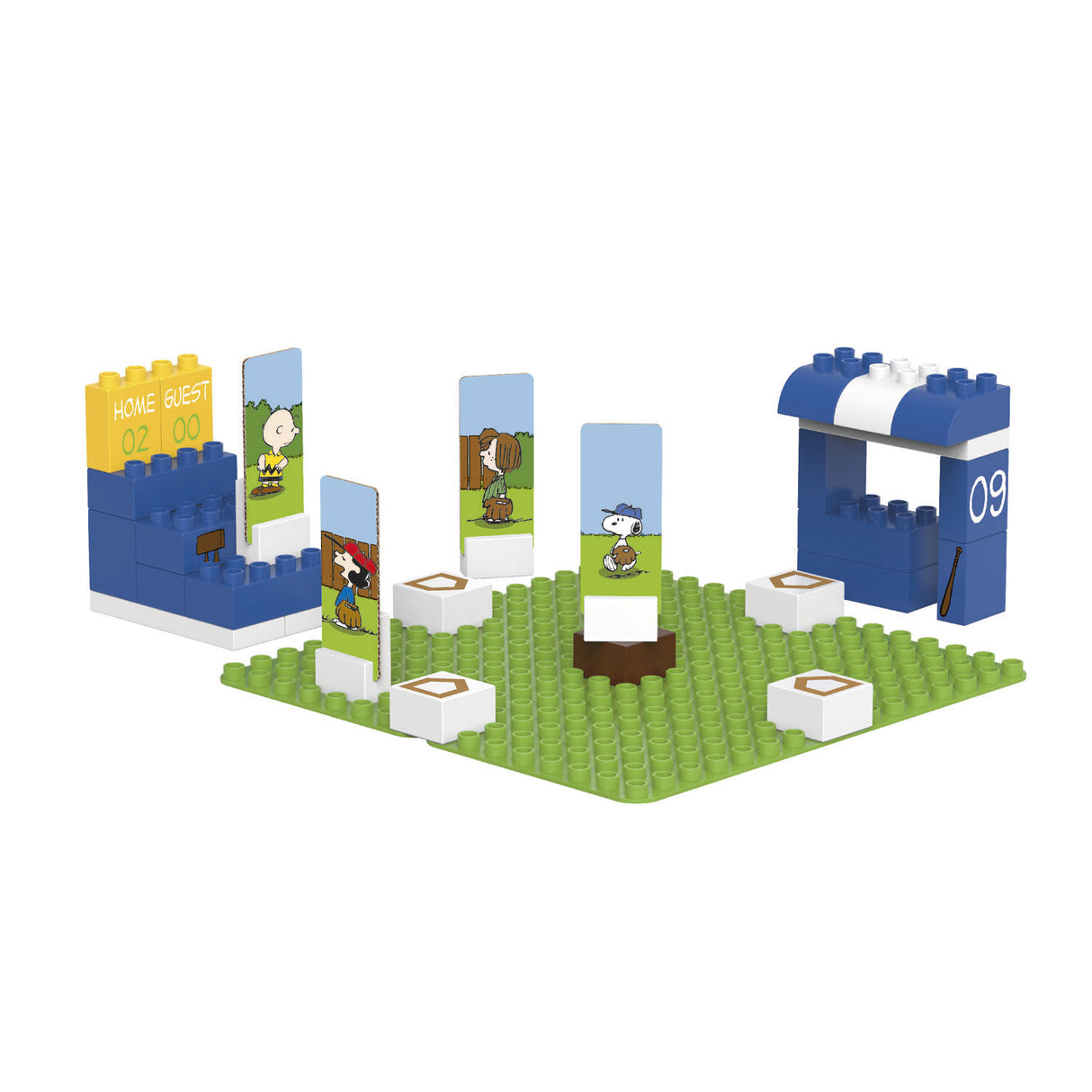 Biobuddi Snoopy - Baseball - 39-tlg.
