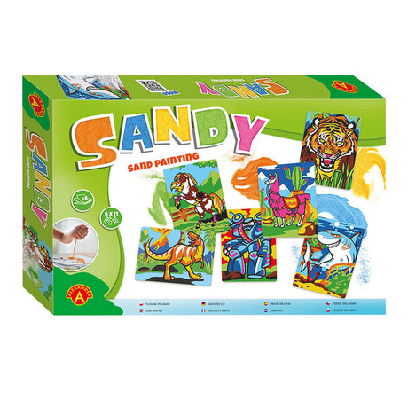 Alexander Toys Sandy Sand Painting Big Box - Sandmalerei für Kinder