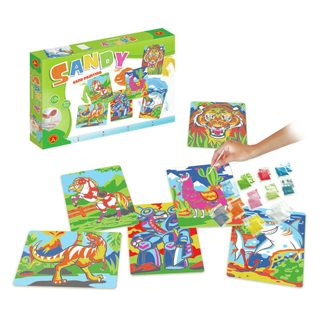 Alexander Toys Sandy Sand Painting Big Box - Sandmalerei für Kinder