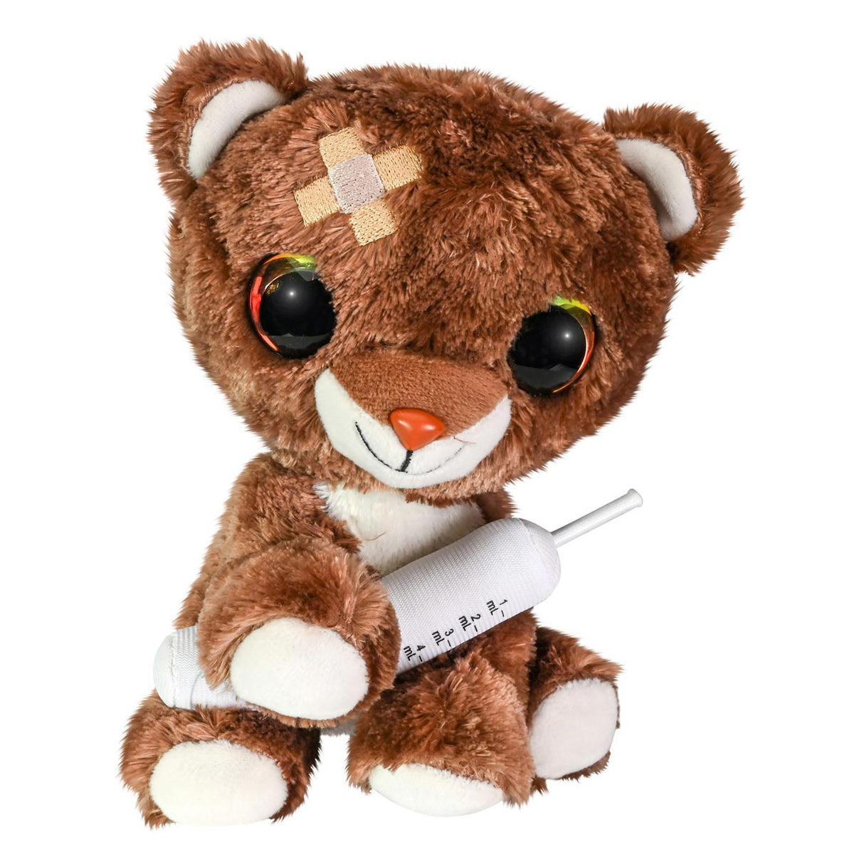 LUMO Stars Hug Get With - Brown Bear with Spray, 15 cm