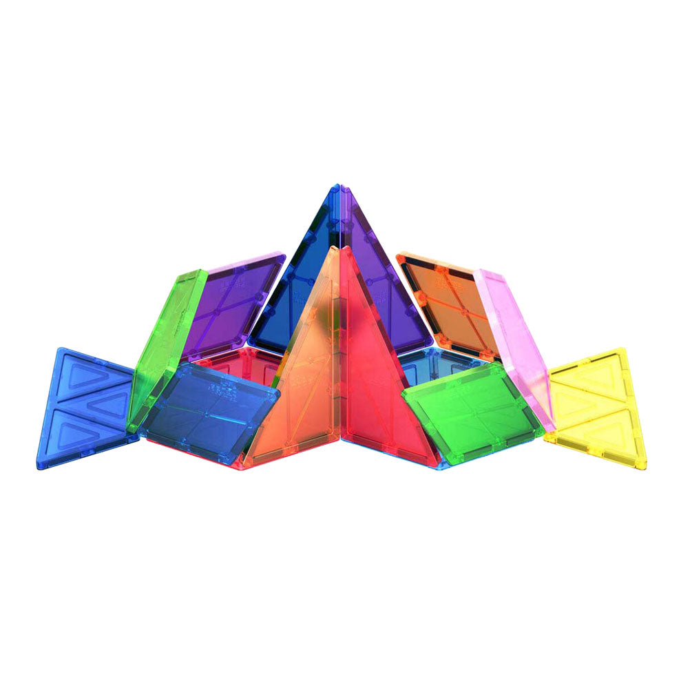 Selecta Picassotiles Geometry – magnetische Bauplättchen, 16 Stk.