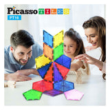 Selecta Picassotiles Geometry – magnetische Bauplättchen, 16 Stk.