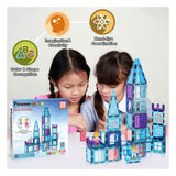 Selecta picassotiles Winterthema – magnetische Bauplättchen, 72 Stk.