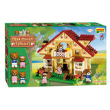 Androni Unico Bausteine ​​Haus Maximilian Familien 155-teiliges Spielzeugset.