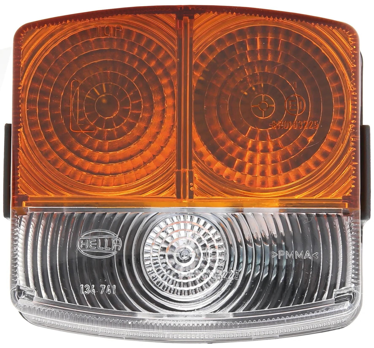 Hella Multifunktionsleuchte Serie 002 776 blpo-light li gelb m. schlicht 95x90x54mm