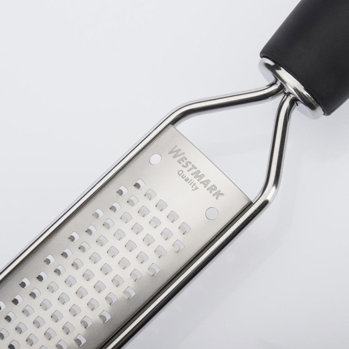 Westmark Reibe, fein, Edelstahl Kunststoff, Technici-Pro, Silber Schwarz, 14202270