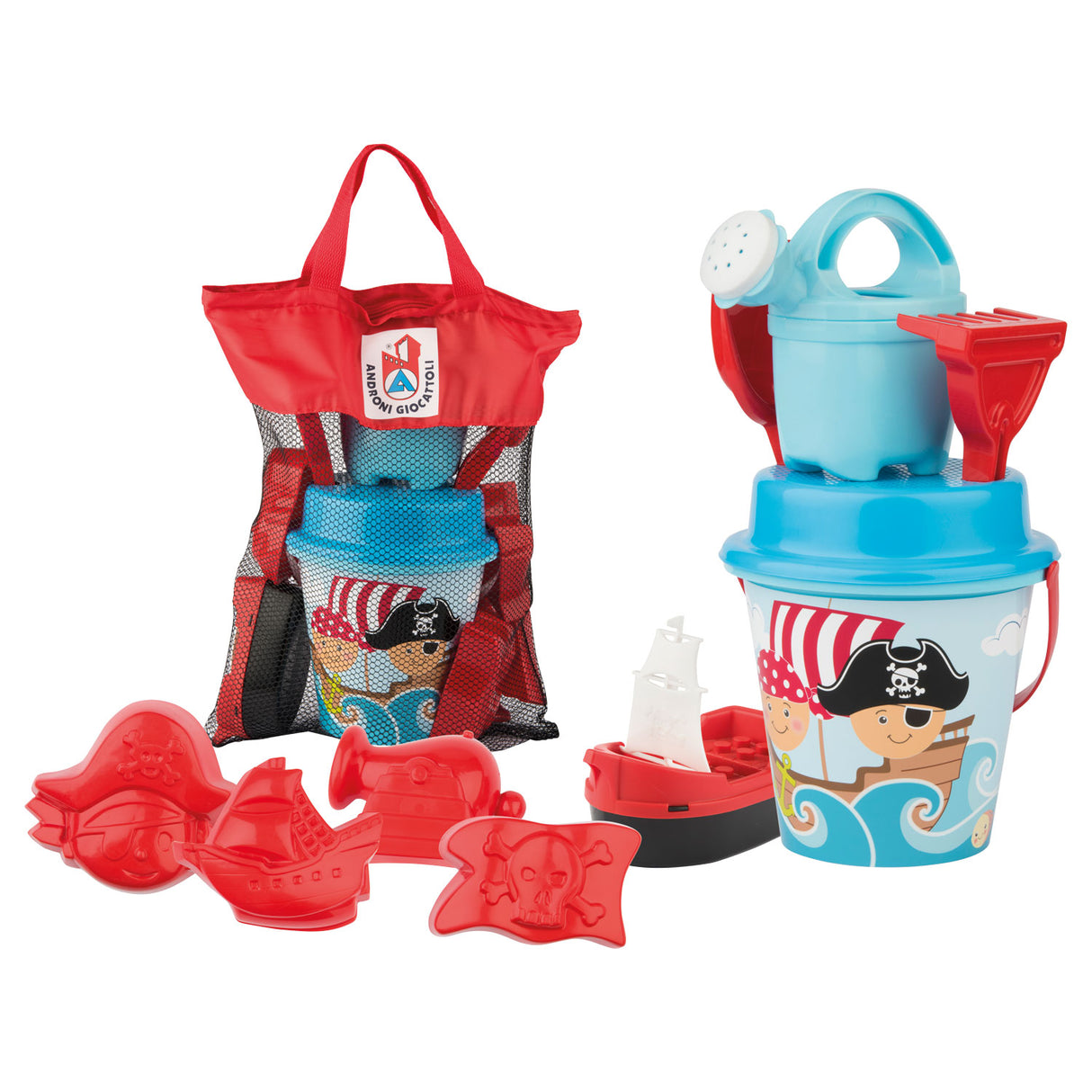 Androni Beach set dans un pirate de sac