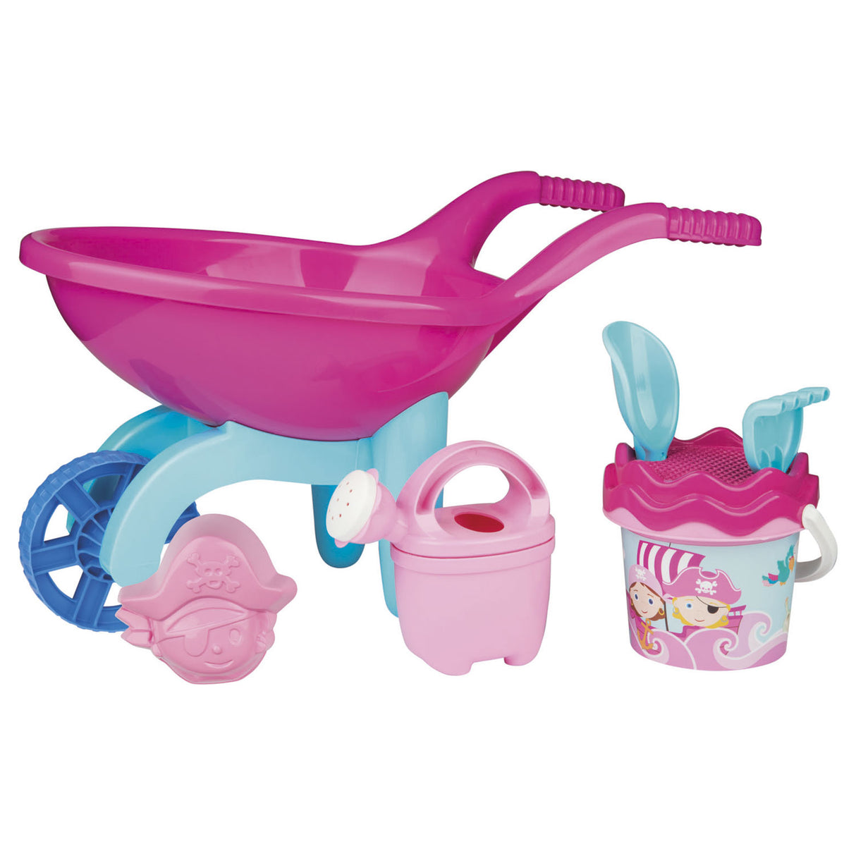 Androni Wheelbarrow Strandset Pirate Pink