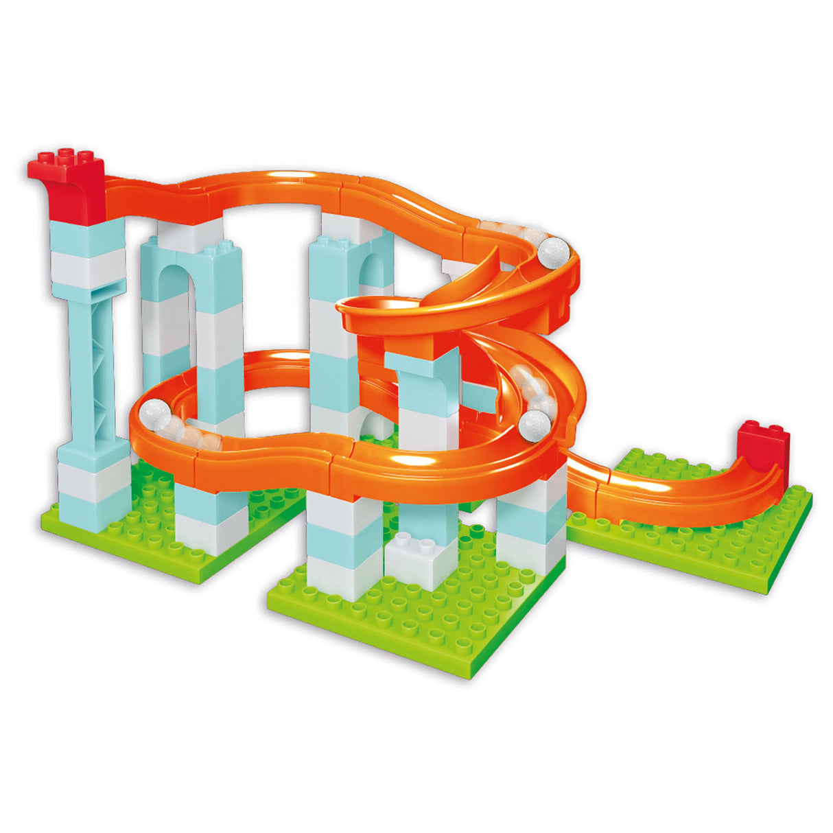 Anroni Knikkerbaan Roller Coaster Set, 62dlg.