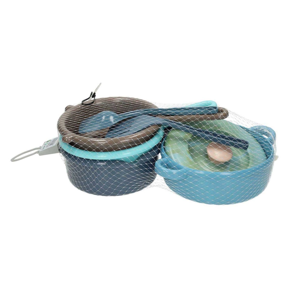 Dantoy pan set, 7 pieces.