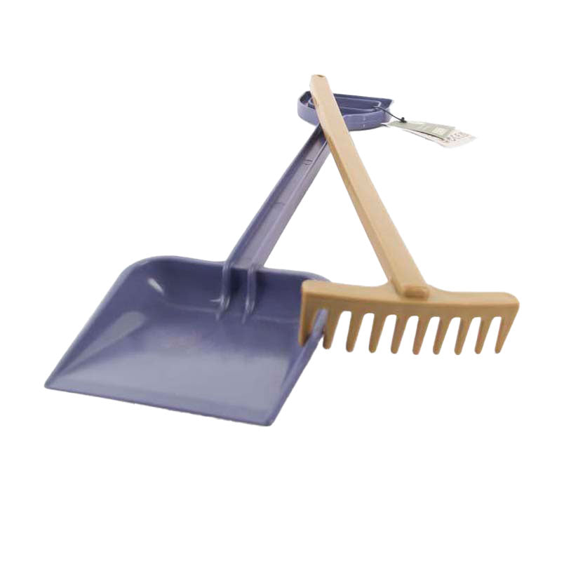Dantoy-Schaufel 50 cm, Rechen 42 cm
