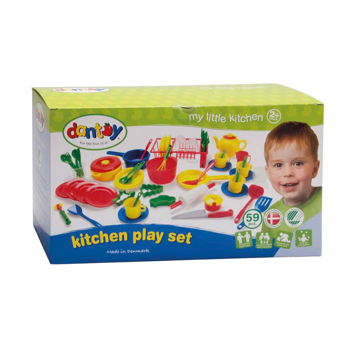 Dantoy Küchengeschirr, 59-teilig.