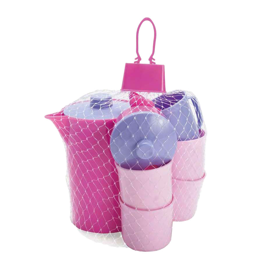 Dantoy Kaffeeset rosa, lila 17-tlg.