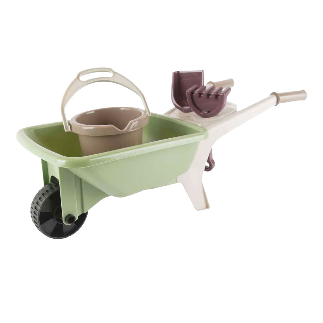 Dantoy Schubkarren-Gartenset, 4-teilig.