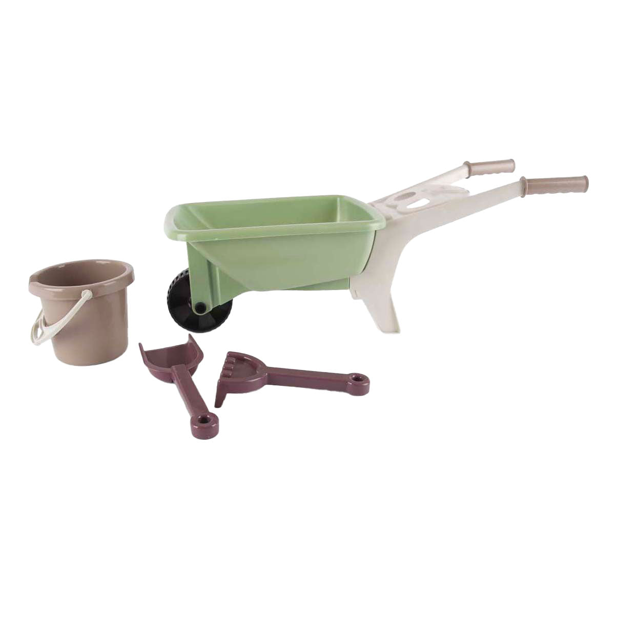 Dantoy Schubkarren-Gartenset, 4-teilig.