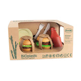 Dantoy Hamburger-Set, 19-teilig.