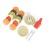 Dantoy Hamburger-Set, 19-teilig.