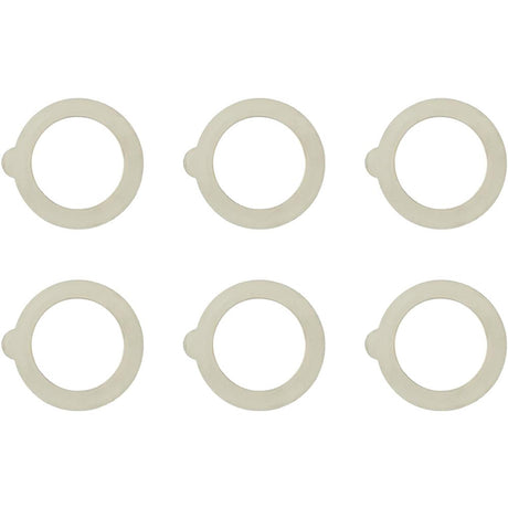 Bormioli Rocco Fido Einmachglasring rund Gummi 90 mm 6 Stück für Einmachglas