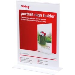 Folderhouder viking a4 transparant