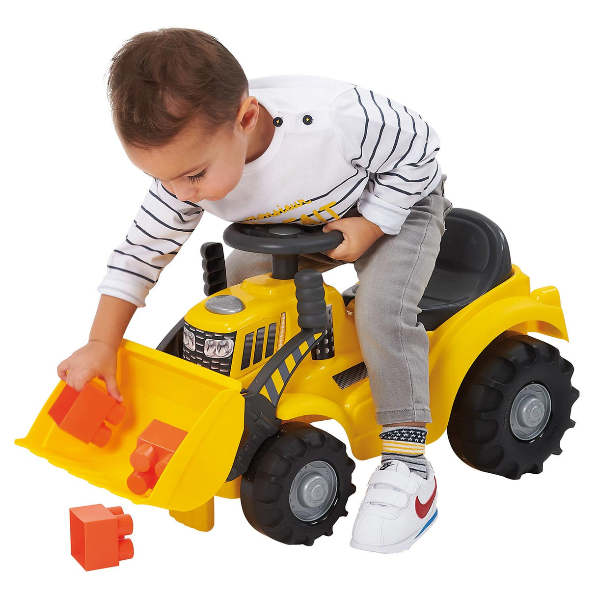 Abrick Maxi Walking Tractor with front loader