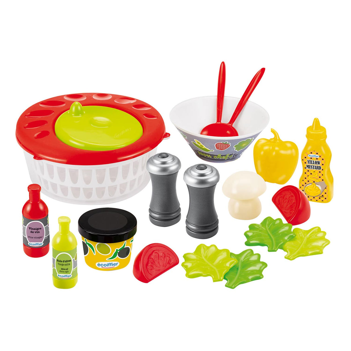 Ecoiffier 100% Chef Salad Set